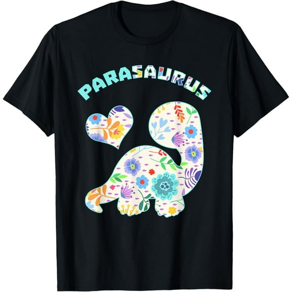 Parasaurus Paraprofessional Paraeducator Dinosaur Lover T-Shirt
