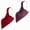 Purple, Wine Red, variant on 2 Pcs White, Gray Instant Jersey Hijab Soft Lightweight Long Stretch Muslim Women Head Scarf Shawl Wrap
