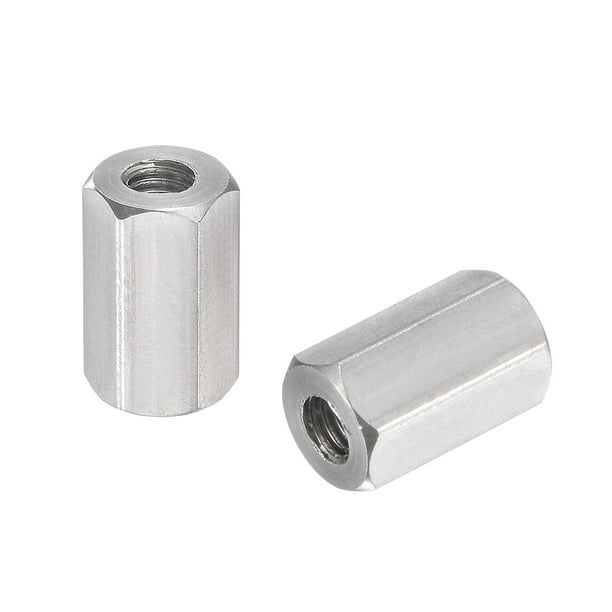 Uxcell M4 x 0.7-Pitch 12mm Length 304 Stainless Steel Metric Hex