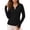 Black, variant on Vivianyo HD Women's Quarter Zip Sun Protection Top, Long Sleeve Quick Dry Athletic Workout Shirt, Women's Hot Pink, Sizes S-2XL
