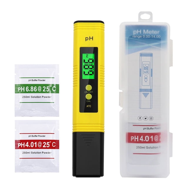 PH Meter 0.01 High Precision For Water Quality Tester With 0-14 Measurement Range Suitable Aquarium Swimming Pool