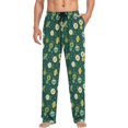 thumbnail image 4 of Christmas Santa Claus Tree Pajama Pants Mens Lounge Pants Straight-Fit Men Pajama Bottoms with Drawstring Pockets, 4 of 7