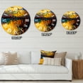 thumbnail image 4 of Designart 1 in Quartz Coastal Wall Clock, 4 of 5