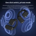 thumbnail image 4 of Hwkond Bluetooth Headphones Wireless Earbuds Wireless Bluetooth Headphones IPX5 Sports On-ear Earbuds Use Remaining Power Display And Stereo HiFi Sound Bluetooth Earphones With Long Battery Life, 4 of 9