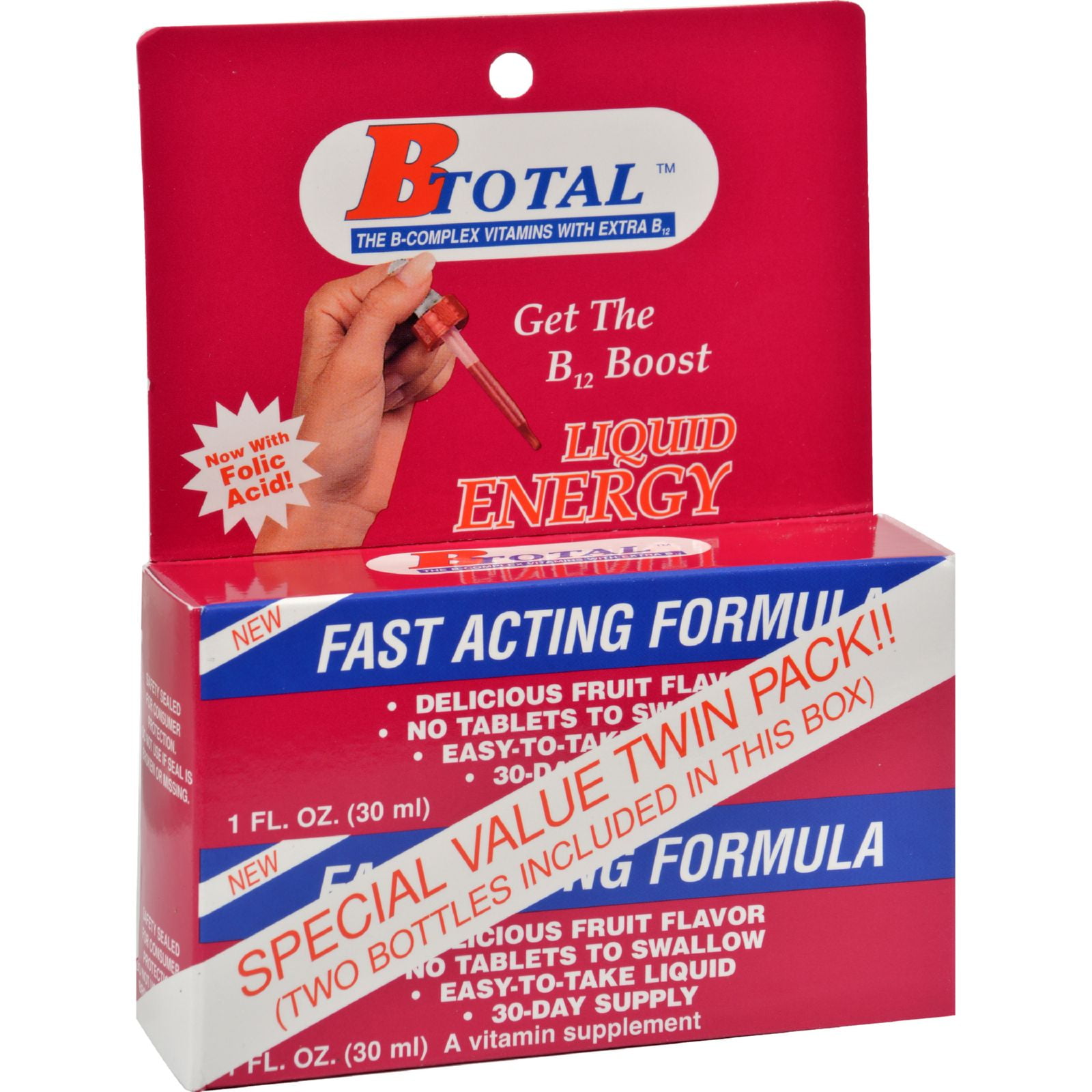 Sublingual B Total Btotal Liquid Energy - Twin Pack 2 Pack(S)