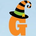 thumbnail image 3 of CafePress - Halloween Letter G Witch Monogram Infant T Shirt - Infant T-Shirt, 3 of 4