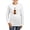White, variant on - Violin Swirls (For Dar Women's Long Sleeve T Shirt - Women's Long Sleeve Graphic Casual T-Shirt