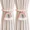 Pink, variant on Colourtree 2Pcs Navy Boho Rainbow Wooden Bead Curtain Tiebacks Stylish Holdbacks Set