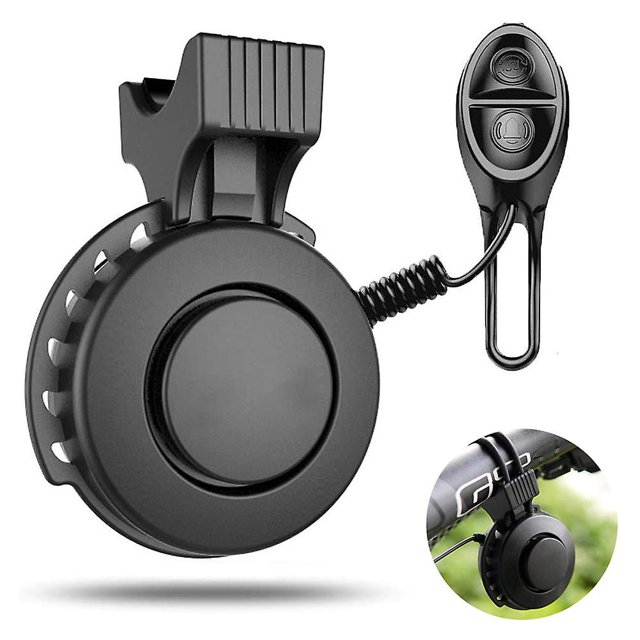 Bocina eléctrica para bicicleta de 120 Db para bicicleta, bocina para scooter, 4 modos de sonido con batería recargable de accesorios para bicicleta compatibles con Ki, color azul Kuyhfg Bienvenido a Kuyhfg