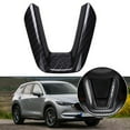 thumbnail image 6 of For MAZDA 3 6 CX5 CX9 Carbon Fiber Style ABS steering wheel center trim cover, 6 of 8