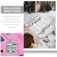 thumbnail image 4 of Shisuyan Minature Plates Round Edges Silver 12pcs, 4 of 9
