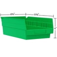 thumbnail image 4 of Caja de basura Nesting Shelf Akro-Mils 30130 de plástico transparente, paquete de 12, 4 of 6