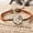 RSSL34, variant on Unisex Retro Bracelet Woven Alloy Design Glass Stone World Map Metal Pattern Anime Cartoon Gift Tourism Souvenir