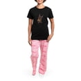 thumbnail image 4 of CafePress - Red Rust Doberman Pinscher Women's Dark Pajamas - Women's Short Sleeve Print T-Shirt and Pants Dark Cotton Pajama Set, 4 of 7