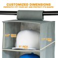 thumbnail image 2 of 2X Hat Rack 10 Shelf Hanging Closet Hat Organizer for Hat Storage - Protect Your Caps & Keep Them in Great Condition, 2 of 6