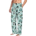 thumbnail image 5 of Cauagu Winter Skiing Penguin Mens Pajama Pants Sleep & Lounge Pants,PJ Bottoms with Pockets-XX-Large, 5 of 7