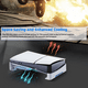 thumbnail image 4 of Soporte horizontal para consolas PS5 Slim y PS5 Pro, base para accesorios PS5 Slim/Pro con 4 puertos USB, soporte lateral de diseño compacto compatible con PS5 Slim, Pro Disc y Digital Edition, 4 of 7