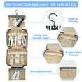 EastVita Hanging Toiletry Bag for Women Large Capacity Travel Bag for
