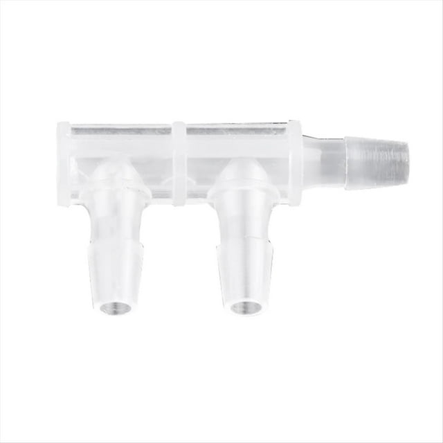 30 Conectores Tipo F de Vías, Lado PP, 4,8 mm, para Manguera de Acuario, Separador de Agua Tipo Pagoda.