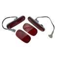 thumbnail image 3 of For Toyota RAV4 1996-00 Rear Bumper Reflector Side Marker Signal Light Lamp 4Pcs, 3 of 5