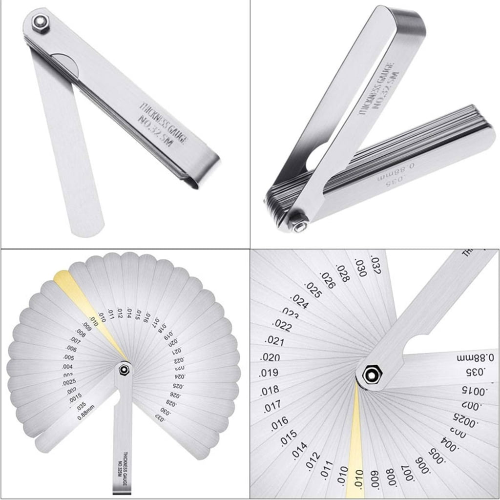 CEORPER Guitar Setups Gauge Luthier Repair Tool Bass Measuring Tool Guitar String Action Gauge Ruler Guitar String Height Gauge