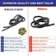thumbnail image 6 of Whole Parts Range Oven Door Seal Gasket (Including 27 Mounting Clips) Part# DG63-00705A - Replacement and Compatible with Some Samsung Ranges or Ovens, 6 of 6