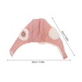thumbnail image 2 of Winter Cotton Hat with Ear Protection and Windproof Function for Men Women in Chilly Climate Pink 1Set, 2 of 5