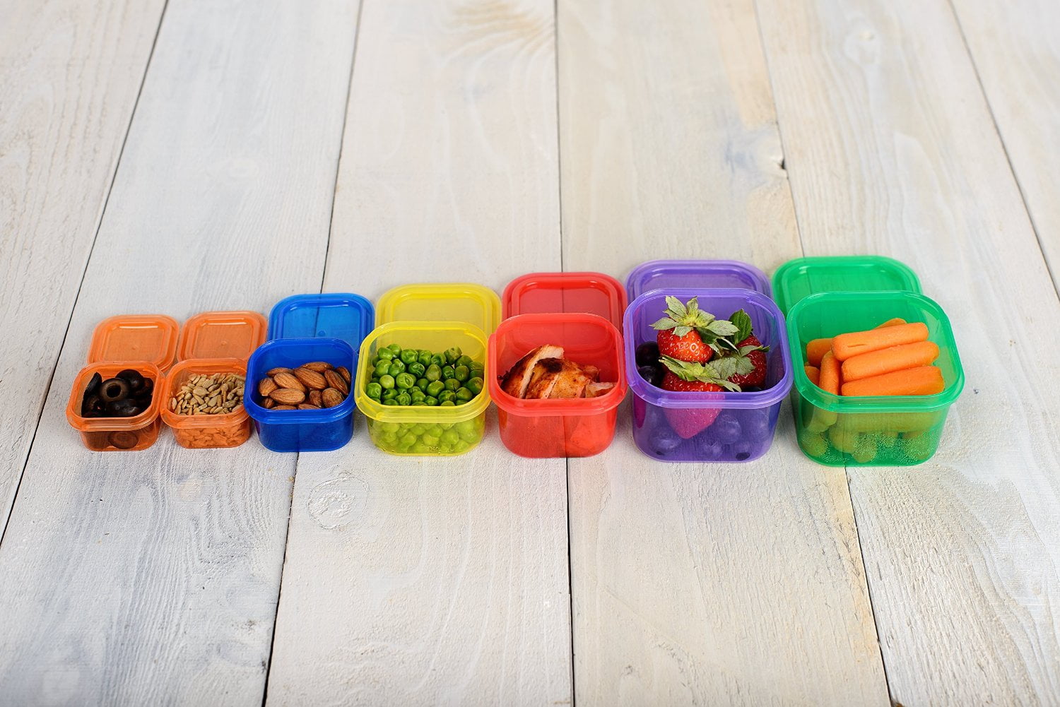 Home & Garden Portion Control Containers 7 Piece Kit Set Beachbody
