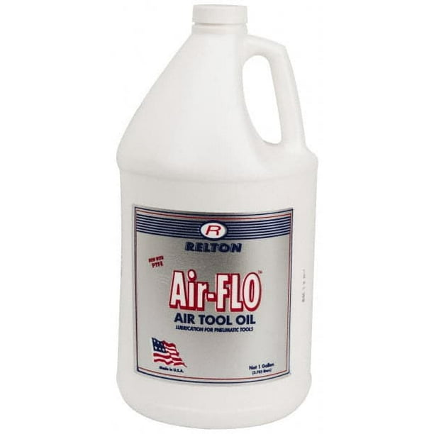 Relton 01GAF AirFLO Air Tool Oil, 1 Gal Bottle Lubricant for