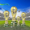 thumbnail image 2 of World Cup Football Trophy Resin Replica Trophy Model Soccer Fan Souvenir Gift, 2 of 5