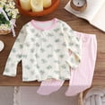 thumbnail image 2 of Duqingm Baby Girl Fall Winter Outfits Casual 2PCS Set Long Sleeve Sweatshirt Tops and Drawstring Joggers Sweatpants Toddler Girl Outfit for 1t 2t 3t 4t 5t 6t,5-6 Years, 2 of 7