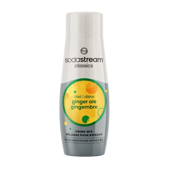 SodaStream Classic, Diet Ginger Ale Flavour, 440 mL