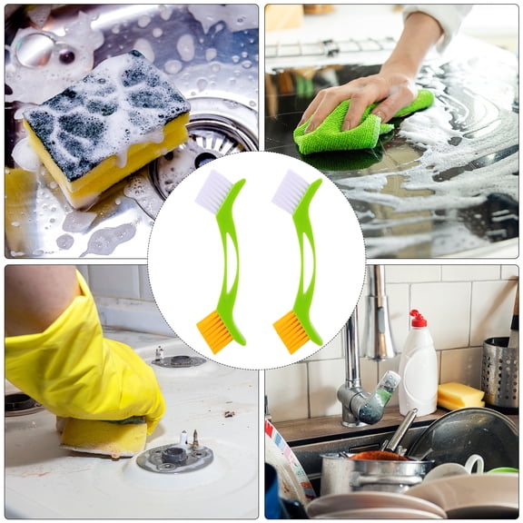 NICEXMAS 2Pcs Cleaning Tools for Housekeeping Plastic Random Color for Corner Cleaning