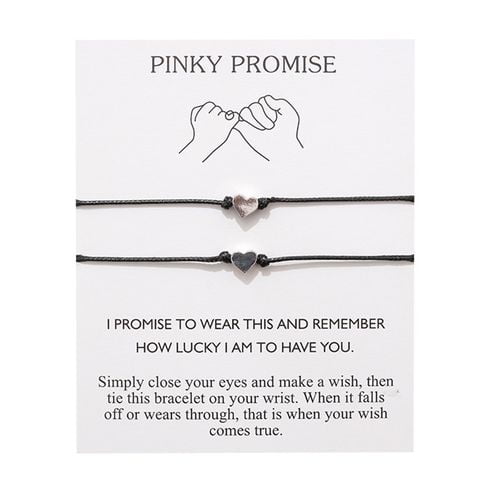 Dropship 2 Pcs Matching Magnetic Couple Bracelets Heart Relationship  Matching Rope Bracelet Mutual Attraction Friendship Chain Bracelet Gift For  Boyfriend Girlfriend Women Men to Sell Online at a Lower Price | Doba