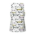 thumbnail image 5 of Fotbe Dachshund Dog Puppy Pattern Men's Quick Dry Workout Tank Top Gym Muscle Tee Fitness Bodybuilding Sleeveless T Shirt Breathable Workout Shirt-3X-Large, 5 of 9