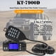 thumbnail image 3 of 2X Mini Radio Móvil KT-7900D 25W Cuatro Bandas 144/220/350/440MHz KT7900D Transceptor UV o con Fuente de Alimentación, 3 of 5