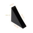 thumbnail image 2 of 8Pack Corner Protectors 10x50mm Plastic Right Angle Corner Guards Cushion, Black, 2 of 6