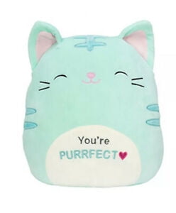 Squishmallow Kellytoy 12” Jules The Cat 