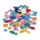 thumbnail image 1 of Uxcell Foam Stickers,4Pack 120Pc EVA Adhesive Glitters Foam Shape Sticker,Sea Animal, 1 of 6