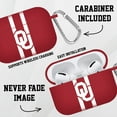 thumbnail image 3 of Oklahoma Sooners HD Case Cover Compatible with Apple AirPods Pro 1 & 2 - Stripes by Affinity Bands, 3 of 7