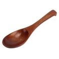 thumbnail image 5 of 5 Pcs Wooden Spoons Natural Safe Comfortable Light Weight Sturdy Wood Mixing Spoons, 5 of 21
