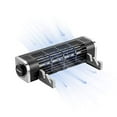 thumbnail image 1 of OImaster Refroidisseur d'Ordinateur Portable avec Support Réglable, Tapis de Refroidissement 3 Vitesses Réglables, Ventilateur de Refroidissement à Turbine Multifonction USB pour Ordinateur Portable Tablette Téléphone, 1 of 5
