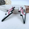 thumbnail image 3 of Mall of Style - Baseball Mom Earrings for Women - Base Ball Jewelry (Baseball), 3 of 8