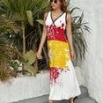 thumbnail image 6 of Spanish Flag Sleeveless Dress Summer Women Clothes Dress for Pregnant Women Dresses, 6 of 9