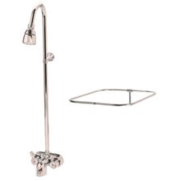 Proplus AddOn Shower Unit With Curtain Bar