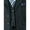 thumbnail image 2 of Avery Hill Boys Pinstripe Suit Set with Matching Tie (Toddler, Little Boys, Big Boys) Navy, 3T, 2 of 4