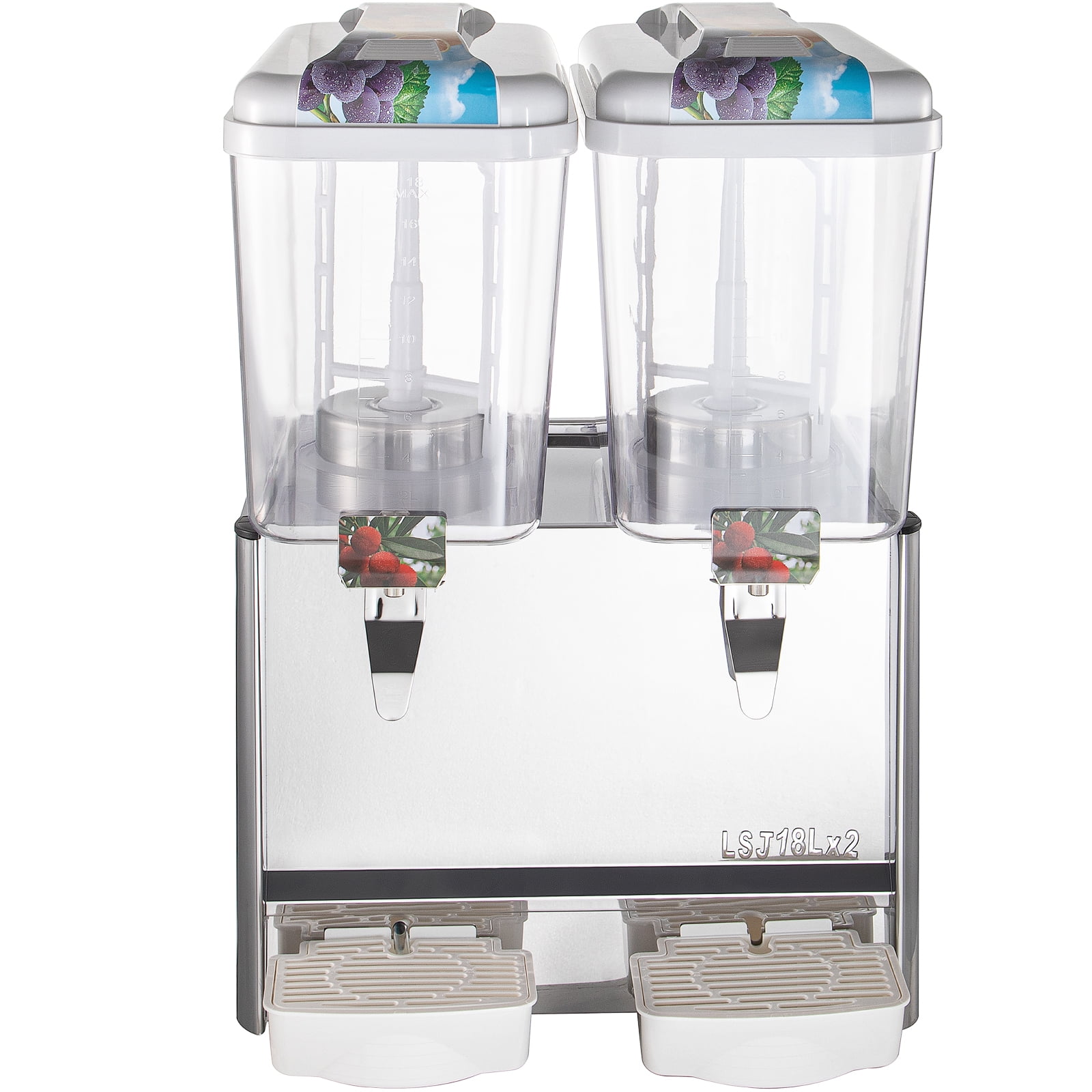 10L*6 Commercial Cold Drink dispenser mixed juice machine six cylinder  large volume jet spray juice dispenser for restaurant - AliExpress