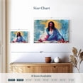 thumbnail image 4 of Elephant Stock Black Jesus I Wall Art - Horizontal Canvas Wall Art - Bedroom Wall Decor - Religion And Spirituality Canvas - Blue And Pink Decor - 12" x 8", 4 of 8