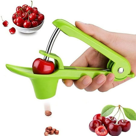 

Riguas Corer Efficient Press Design One-Handed Cherry Pitter Tool Safely Remove Pits for Delicious Cherry Recipes