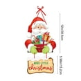 thumbnail image 3 of Home Christmas Indoor Outdoor Decorations Hanging Christmas Sign Christmas Door Decorations Christmas Winter Decorations for Home Party Home Essentials, 3 of 6